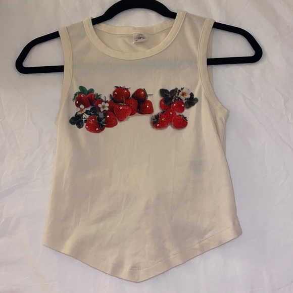 Tops | Urban Outfitters Strawberry Tank 
